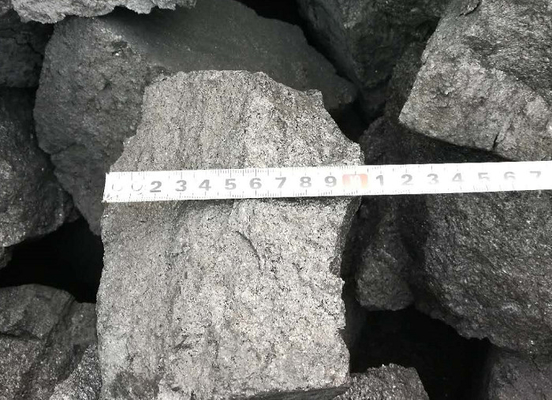 Kimya Endüstrisi 100-150MM İçin Stokta Düşük Azotlu Dökümhane Kok Madeni