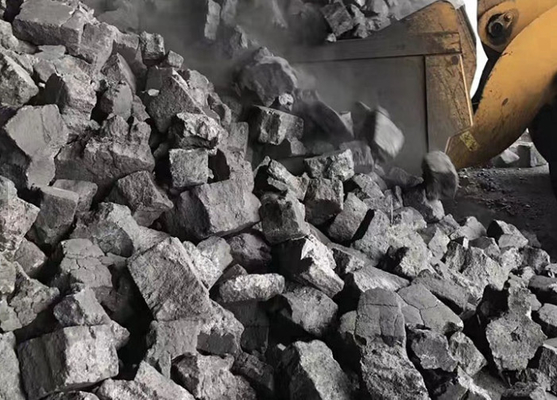 Yüksek Sertlik Siyah Döküm Kok Mineral 30400kj / Kg Kalori Değeri