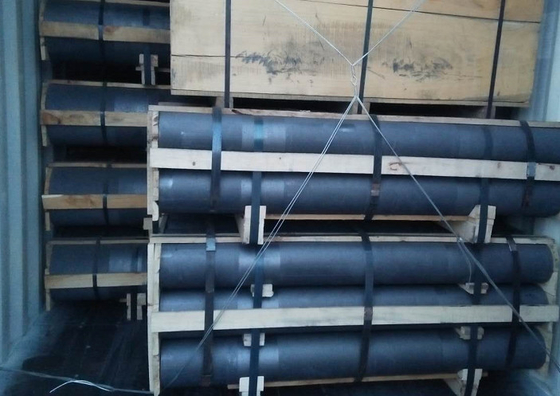 Nipeller İyi Termal İletkenlik ile Yüksek Mukavemetli HP Grafit Çubuk Elektrotlar
