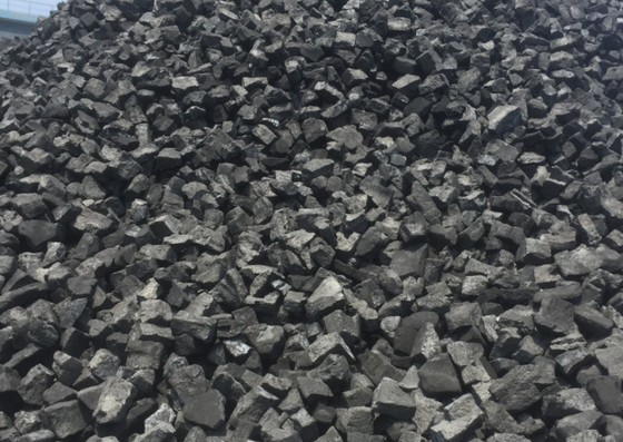 Isı 30600 Kj / Kg Dökümhane Kok Döküm Demiri Düşük Nem İçin Hammadde