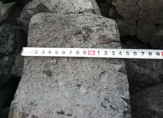 Kimya Endüstrisi 100-150MM İçin Stokta Düşük Azotlu Dökümhane Kok Madeni